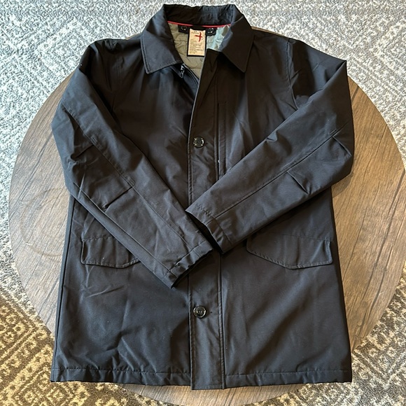 Relwen Other - RELWEN Black Puffer Lined Chore Jacket weatherproof size medium